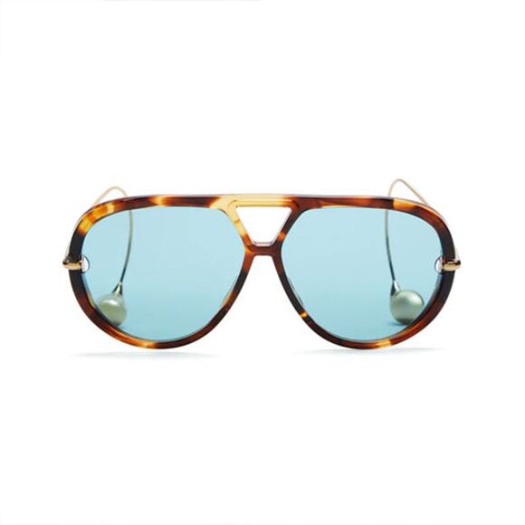 Bottega Veneta Drop Aviator Sunglasses - 63mm - Picture 3 of 11